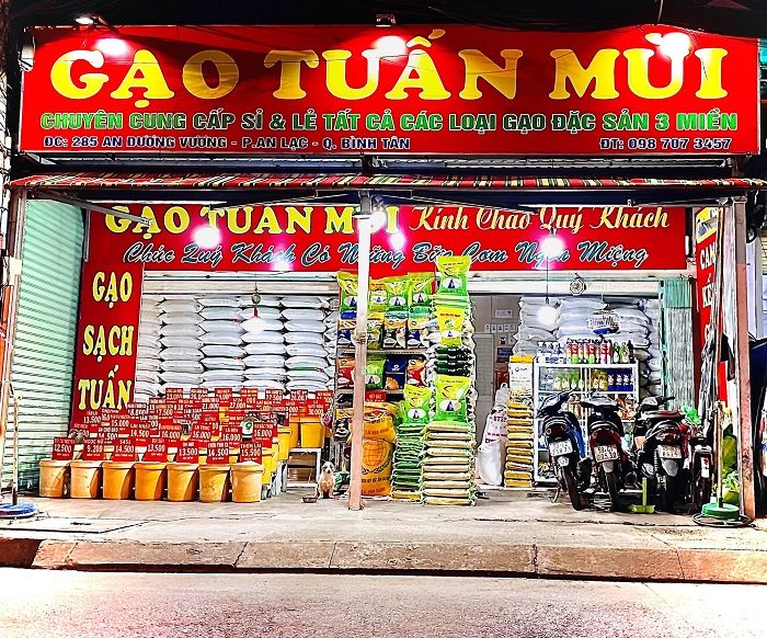 Gạo Tám Xoan 6 tháng